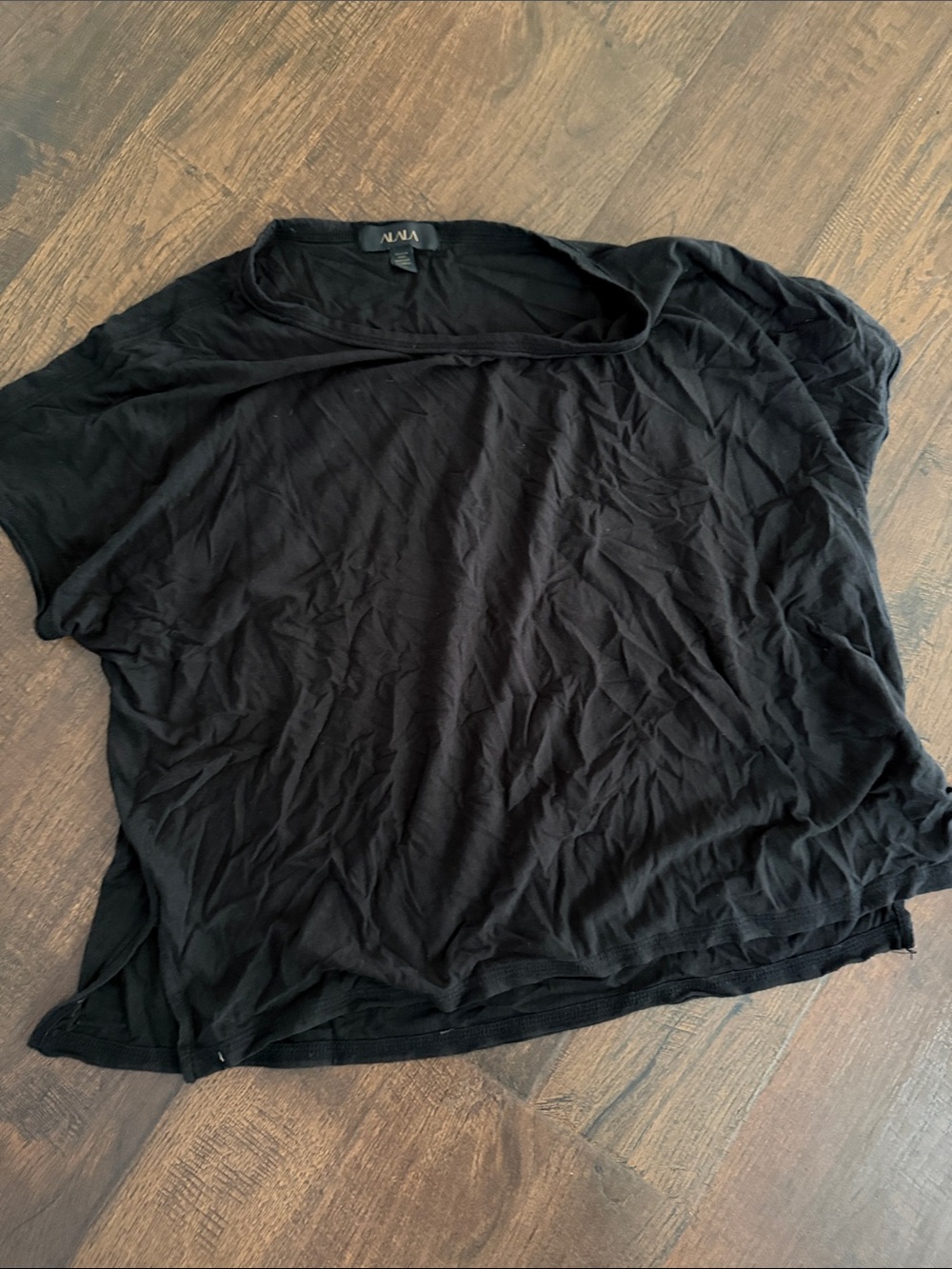 Alala Black Classic Crew Tee